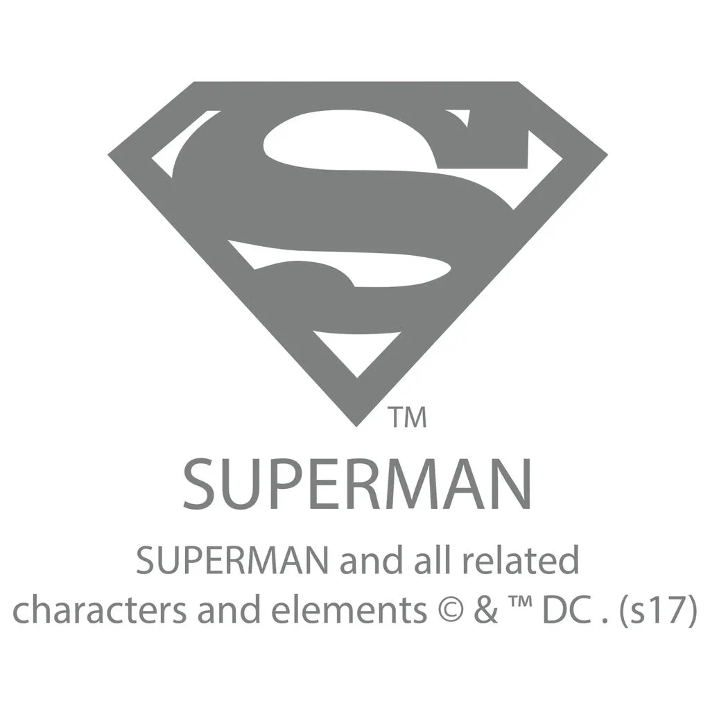 DC Comics Superman Logo Inc. Official Women's T-shirt (White)