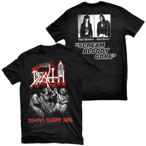 Death - Scream Bloody Gore Throwback t-shirt