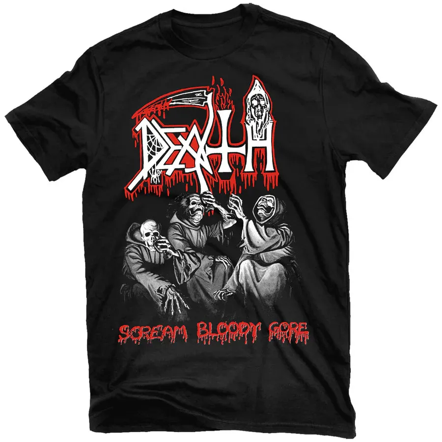 Death - Scream Bloody Gore Throwback t-shirt