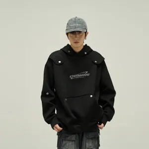 Deconstructed Hooded Sweatshirt