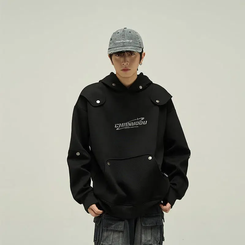 Deconstructed Hooded Sweatshirt