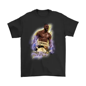 Deontay Wilder Lightning T-Shirt
