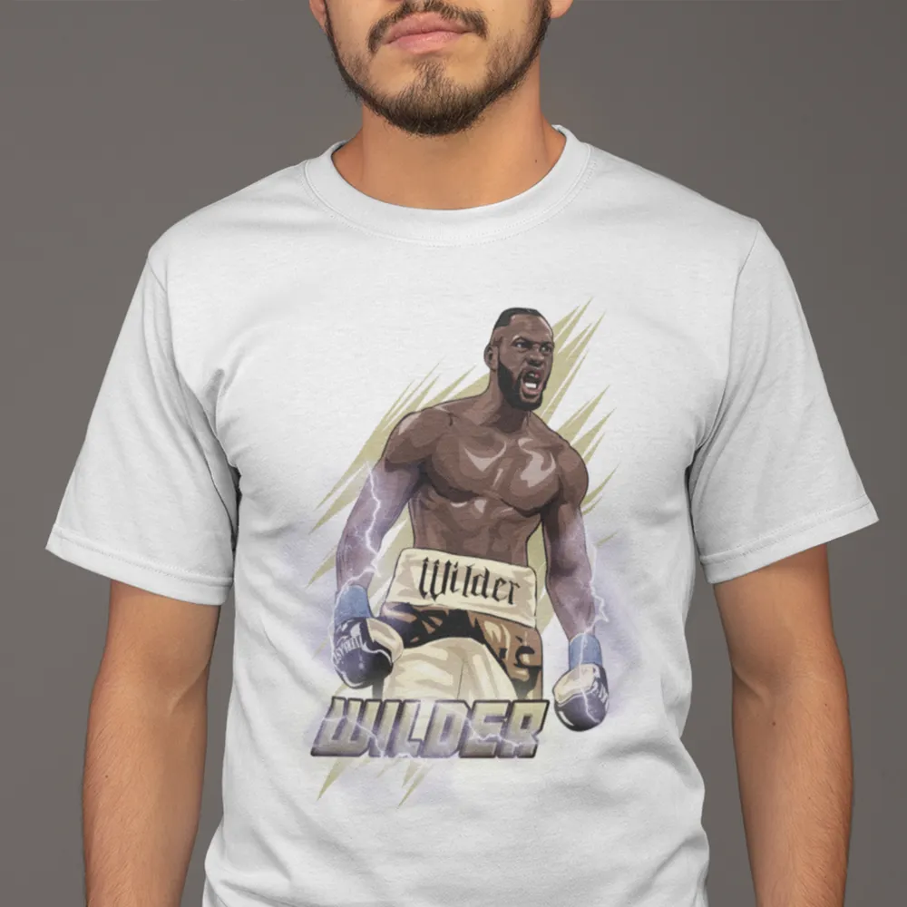 Deontay Wilder Lightning T-Shirt