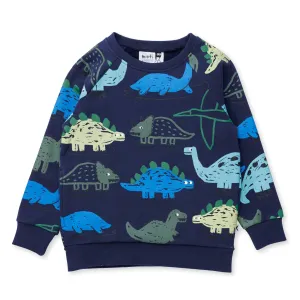 Dino Rollers Furry Crew - Dark Blue