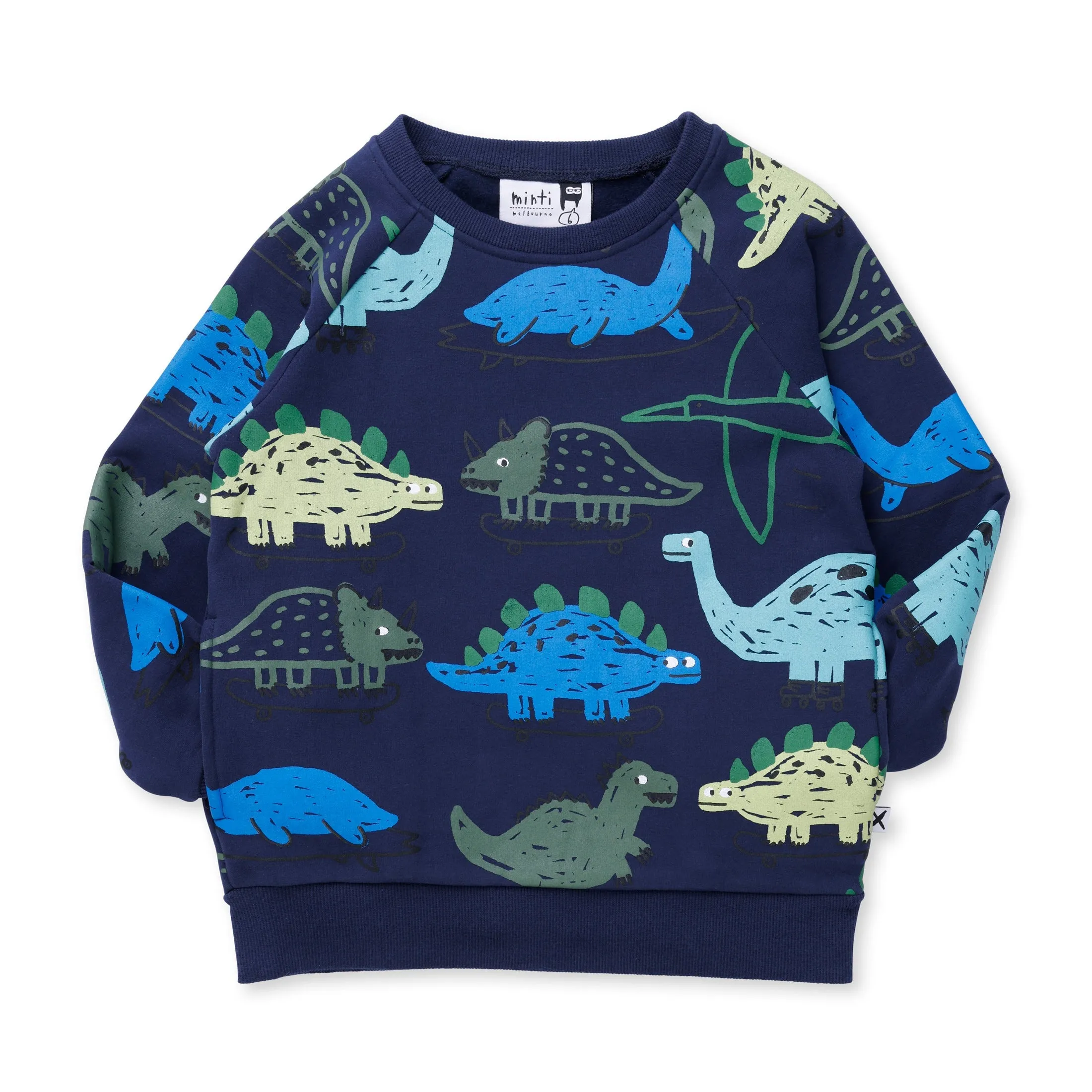 Dino Rollers Furry Crew - Dark Blue