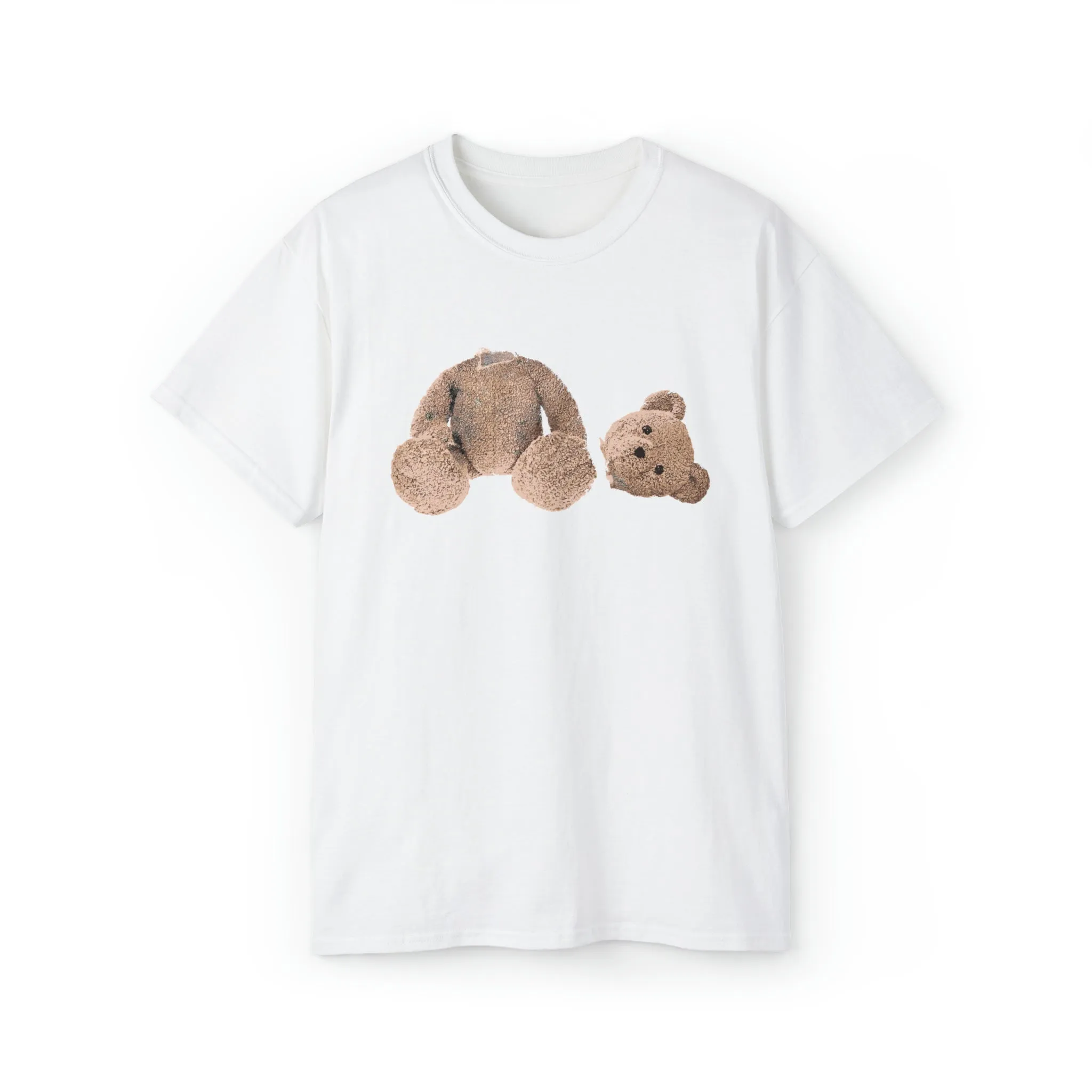 Distressed Side-Headed Teddy Tee