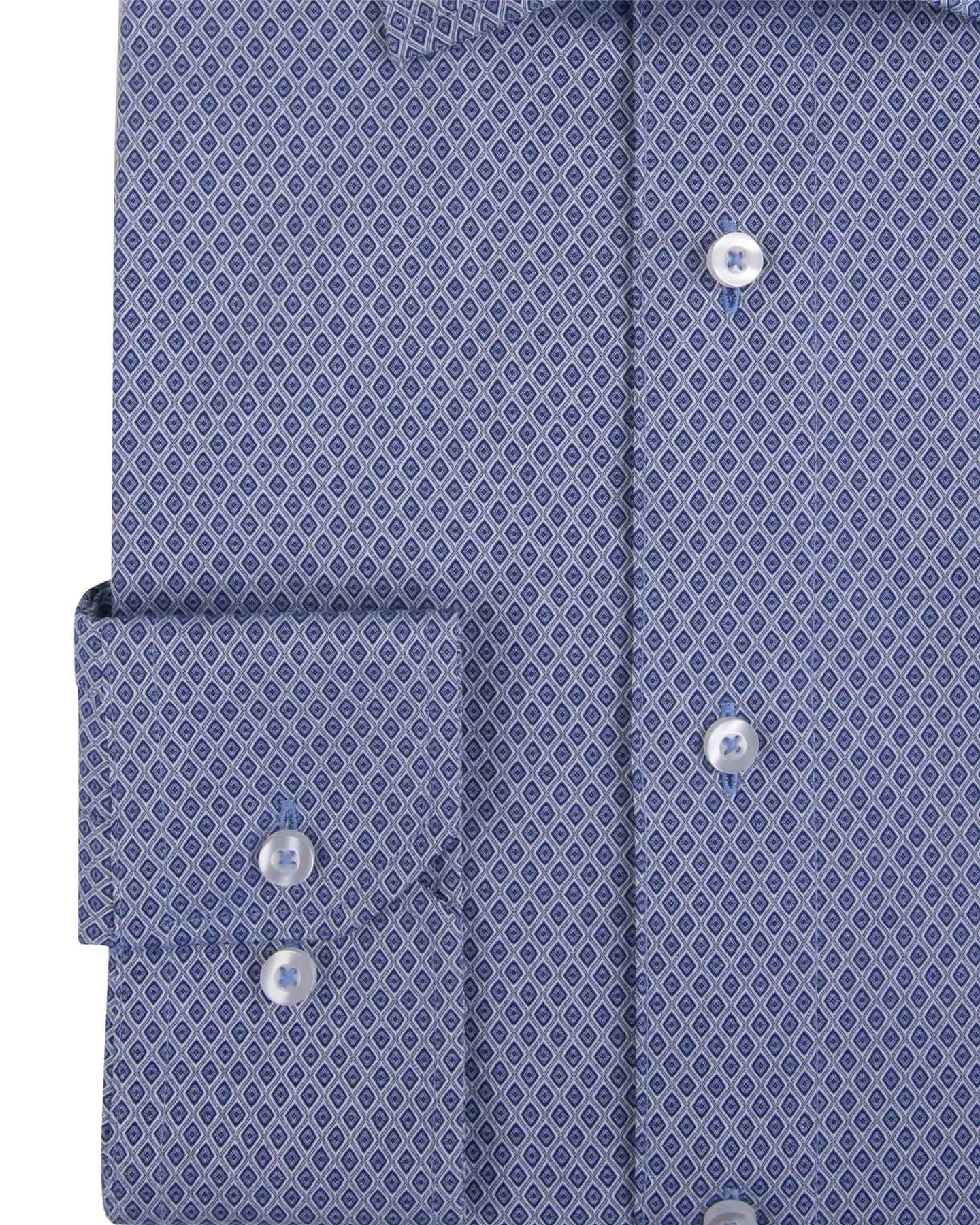 Double Two Mens Pure Cotton Patterned LS Shirts in Collar 15 to 23 Inches, Multiple Options