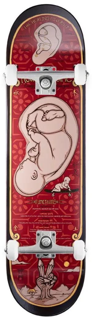 Drawing Boards Acupuncture Skateboard Custom Complete Skateboard - 8.32"