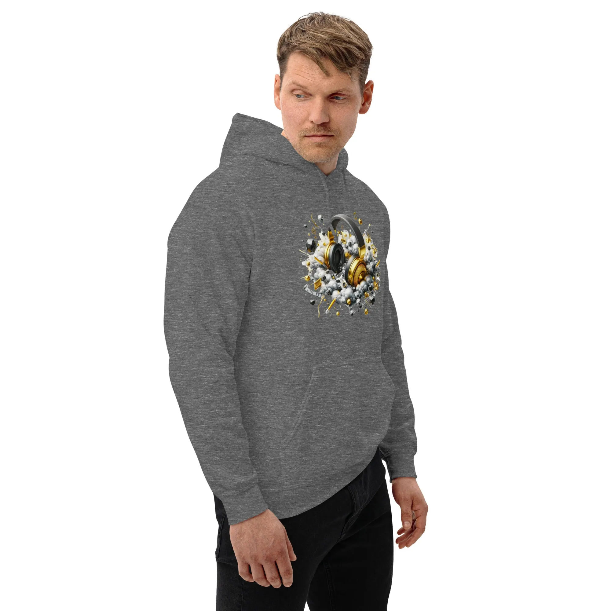 DUO MODERN "Gold Headphones" Hoodie