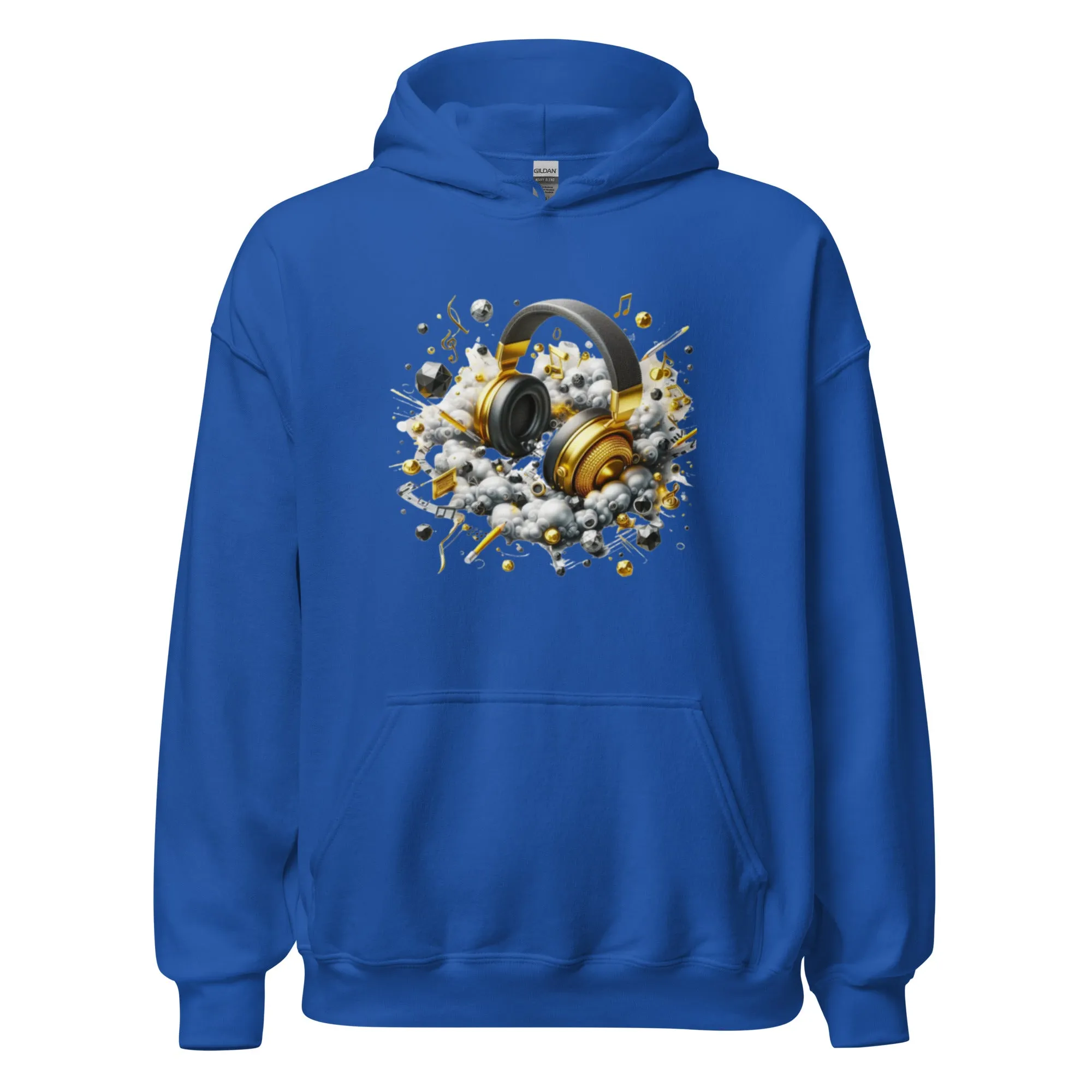 DUO MODERN "Gold Headphones" Hoodie