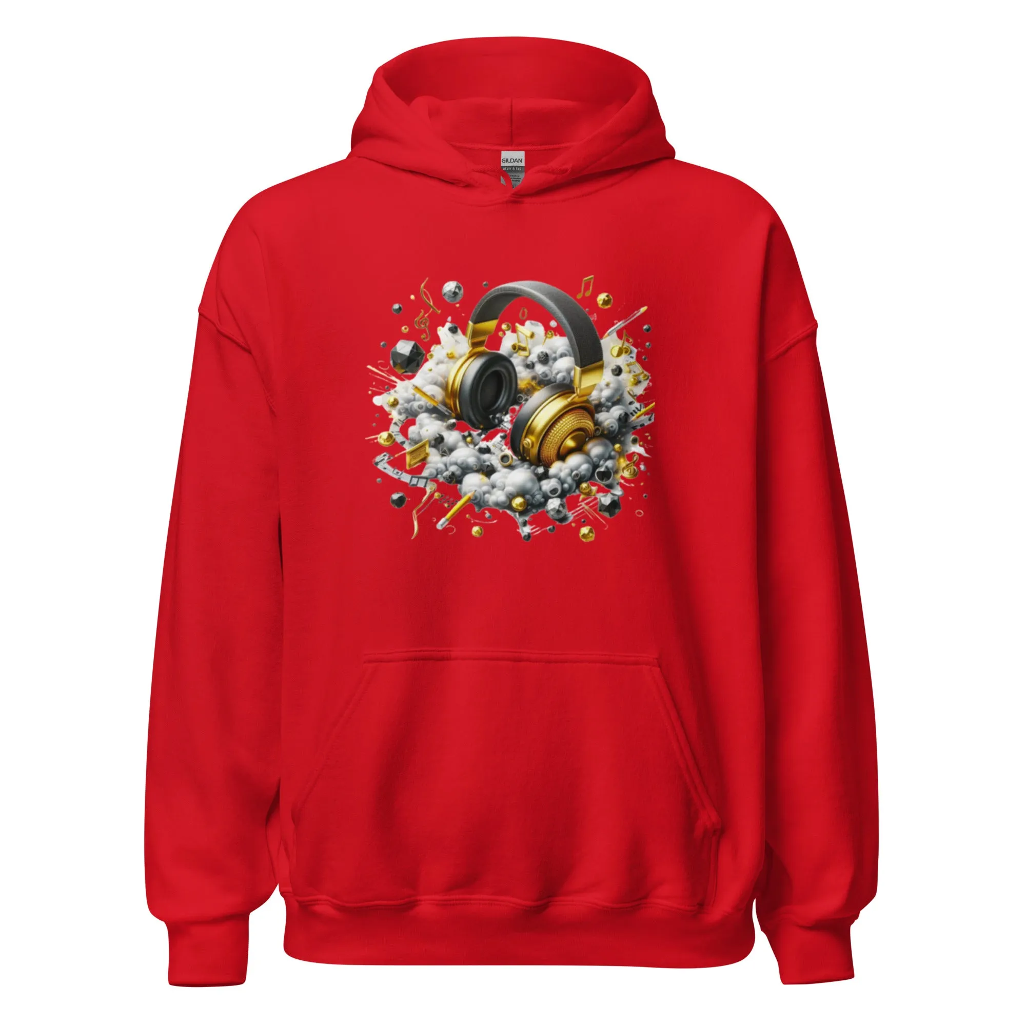 DUO MODERN "Gold Headphones" Hoodie