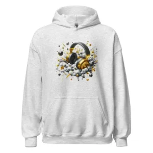 DUO MODERN "Gold Headphones" Hoodie