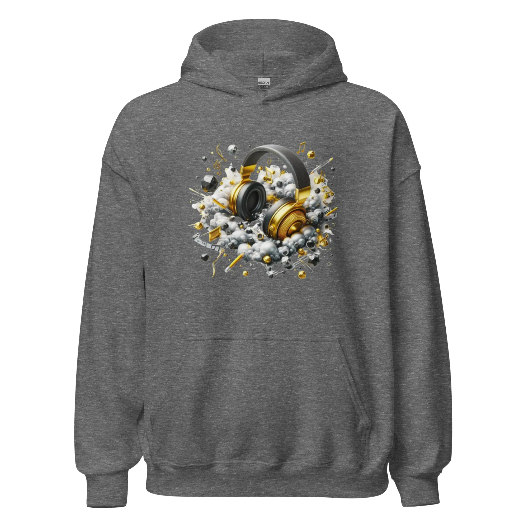 DUO MODERN "Gold Headphones" Hoodie