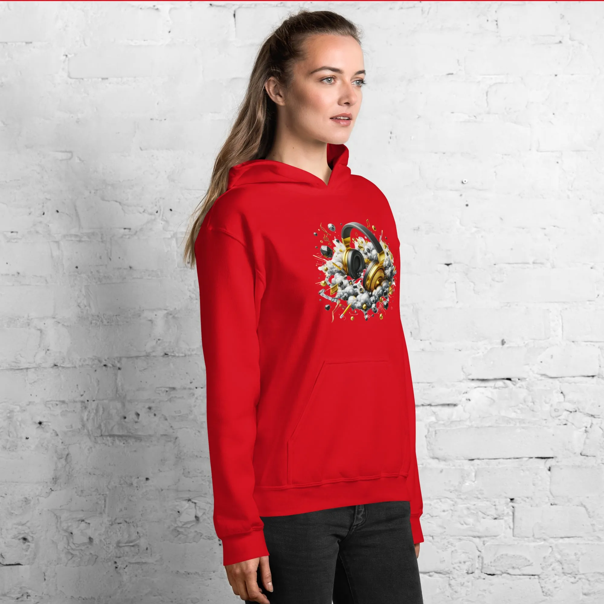 DUO MODERN "Gold Headphones" Hoodie