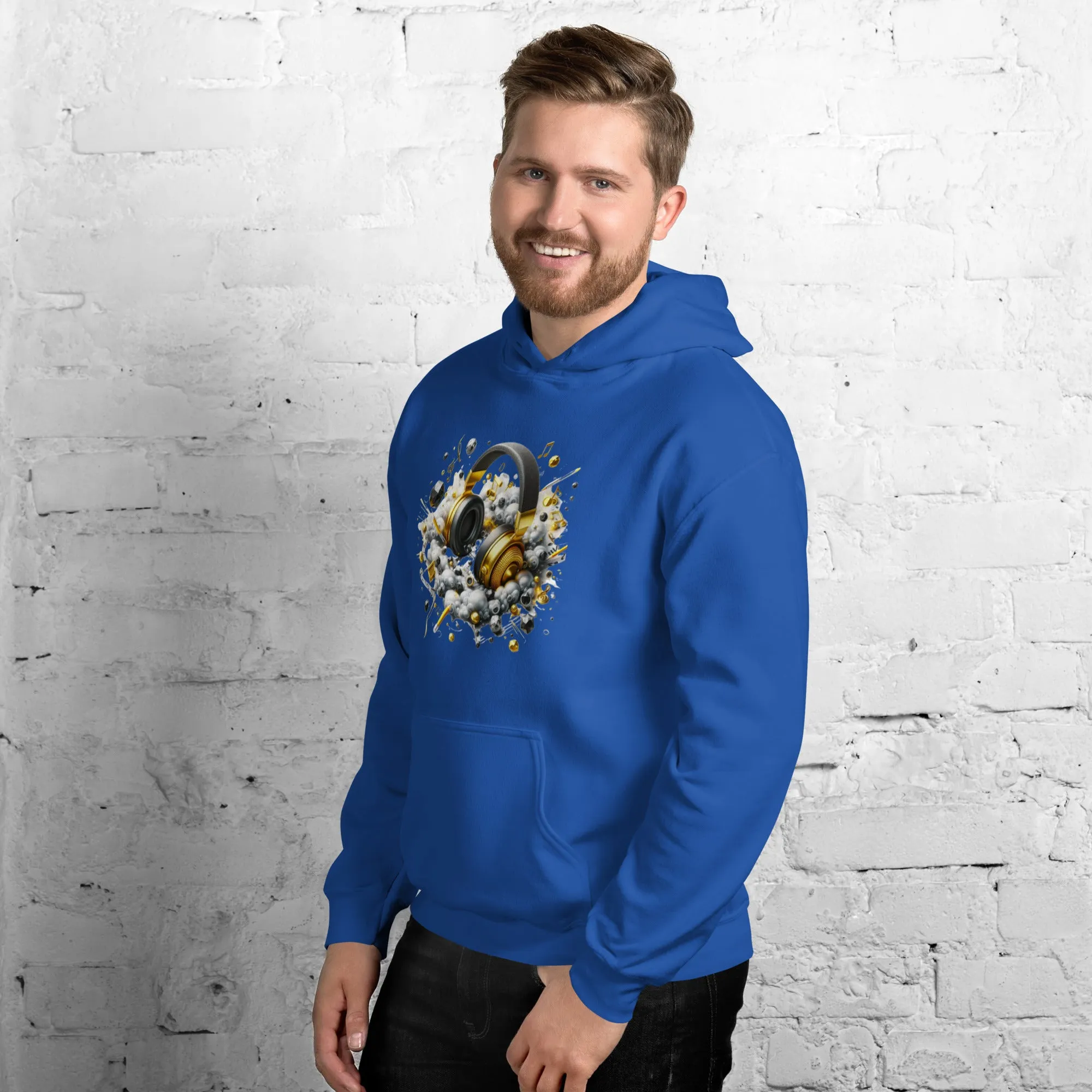 DUO MODERN "Gold Headphones" Hoodie