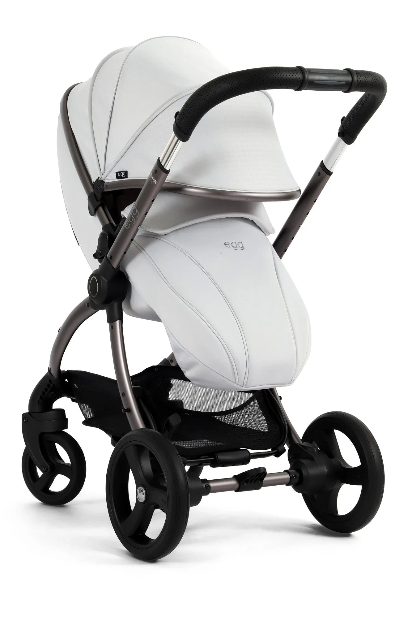 Egg 3 Luxury Cloud T i-Size Travel System - Houndstooth Silver