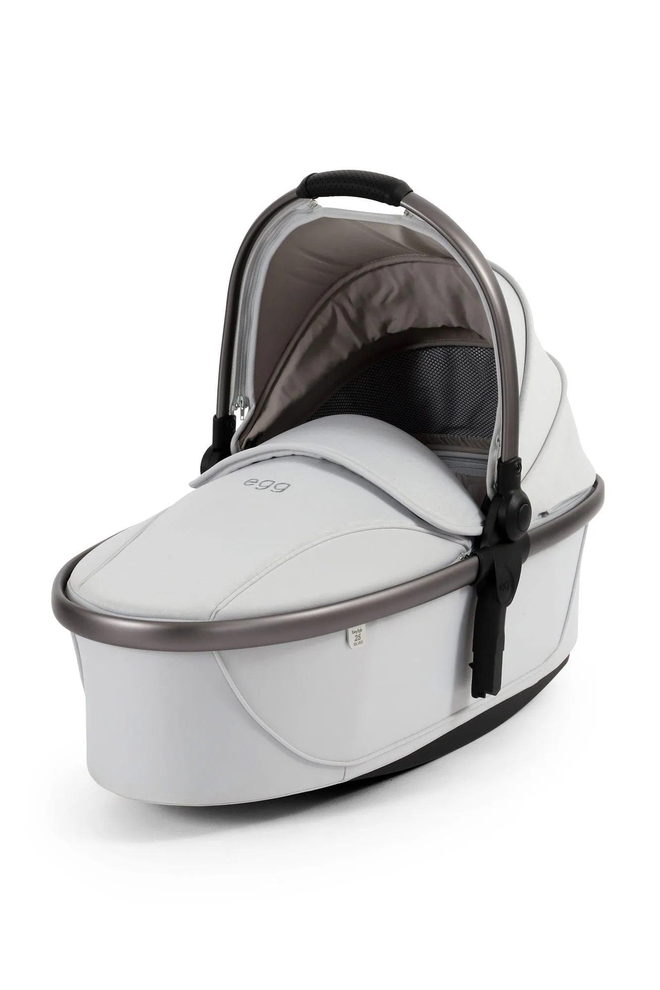 Egg 3 Luxury Cloud T i-Size Travel System - Houndstooth Silver