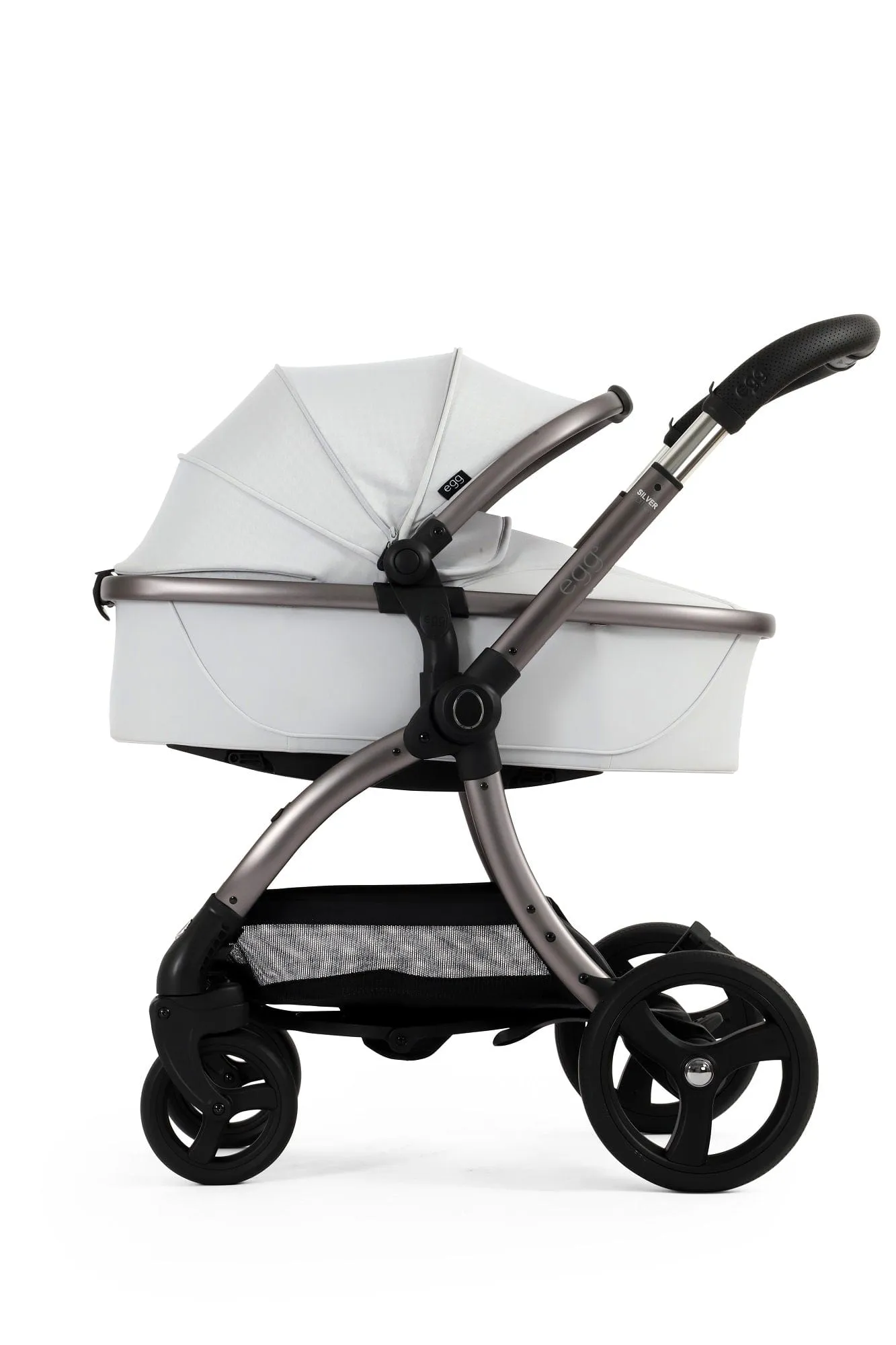 Egg 3 Luxury Cloud T i-Size Travel System - Houndstooth Silver