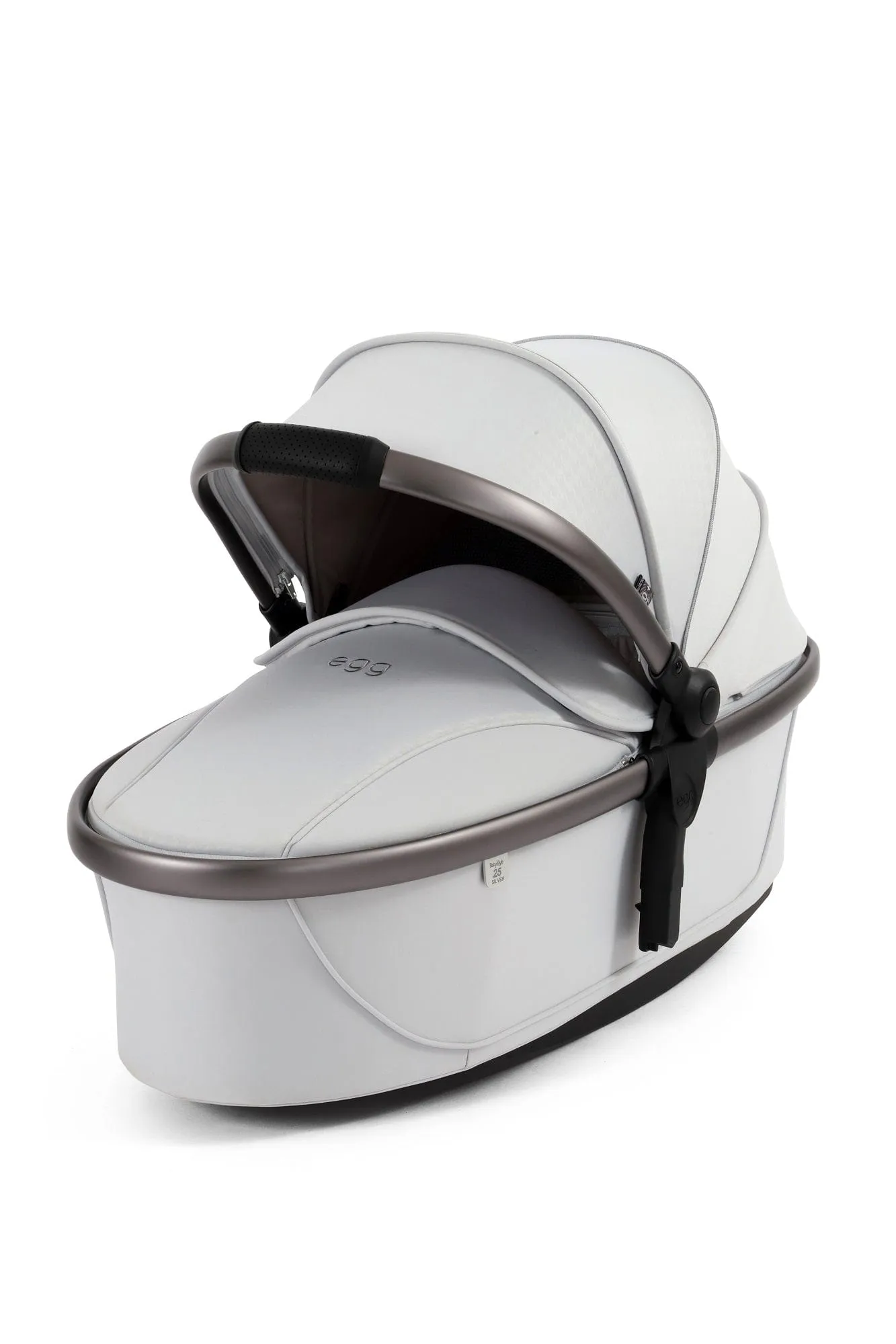 Egg 3 Luxury Cloud T i-Size Travel System - Houndstooth Silver