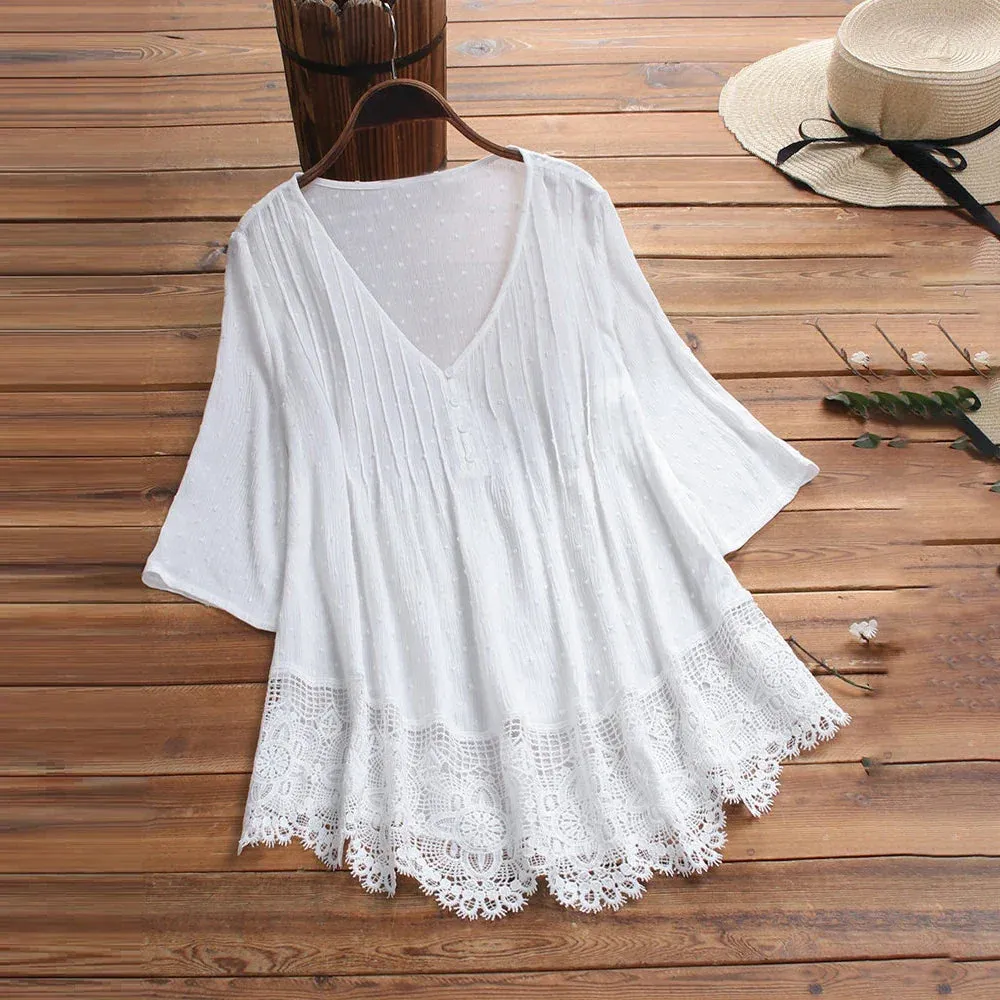 Emily™ - Retro Chic Lace Top