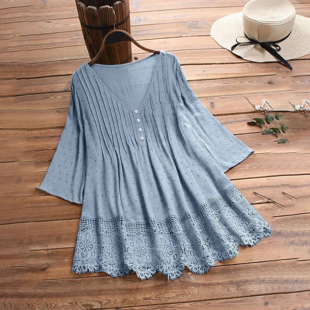 Emily™ - Retro Chic Lace Top
