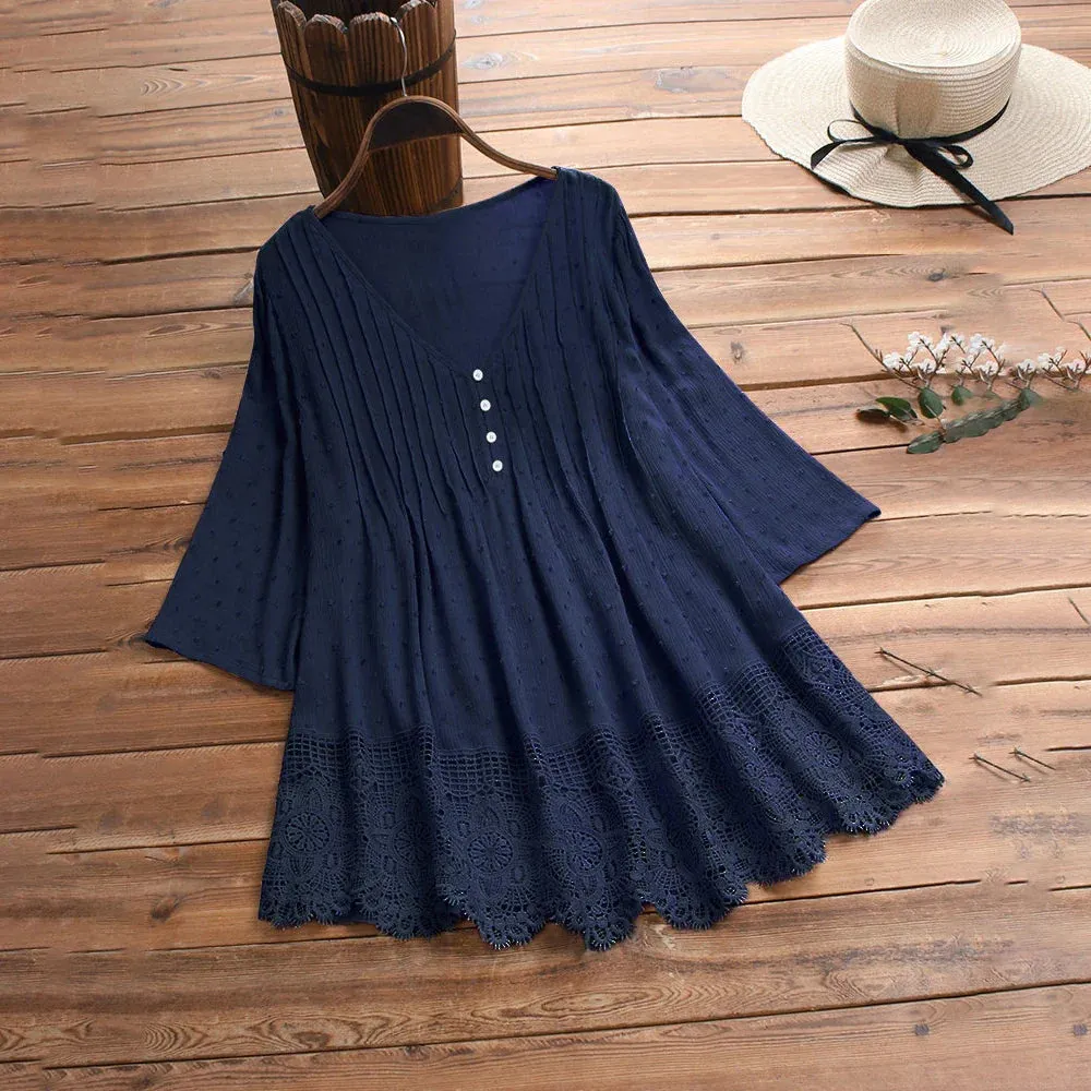 Emily™ - Retro Chic Lace Top