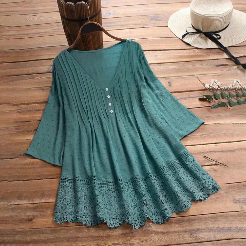 Emily™ - Retro Chic Lace Top
