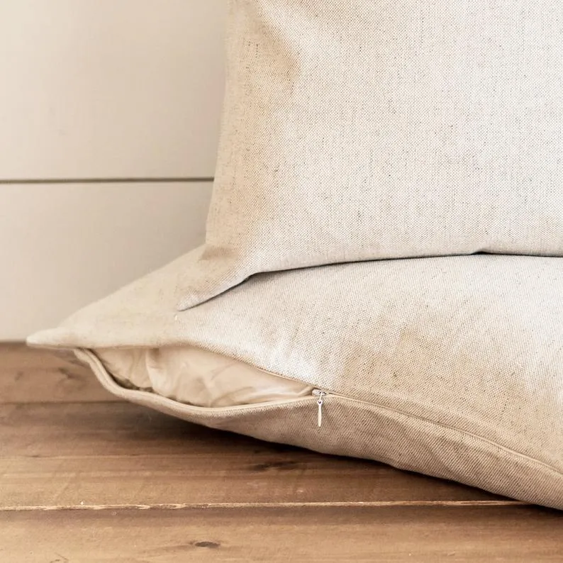 Fall Pillow Cover // Farm Fresh Locally Grown