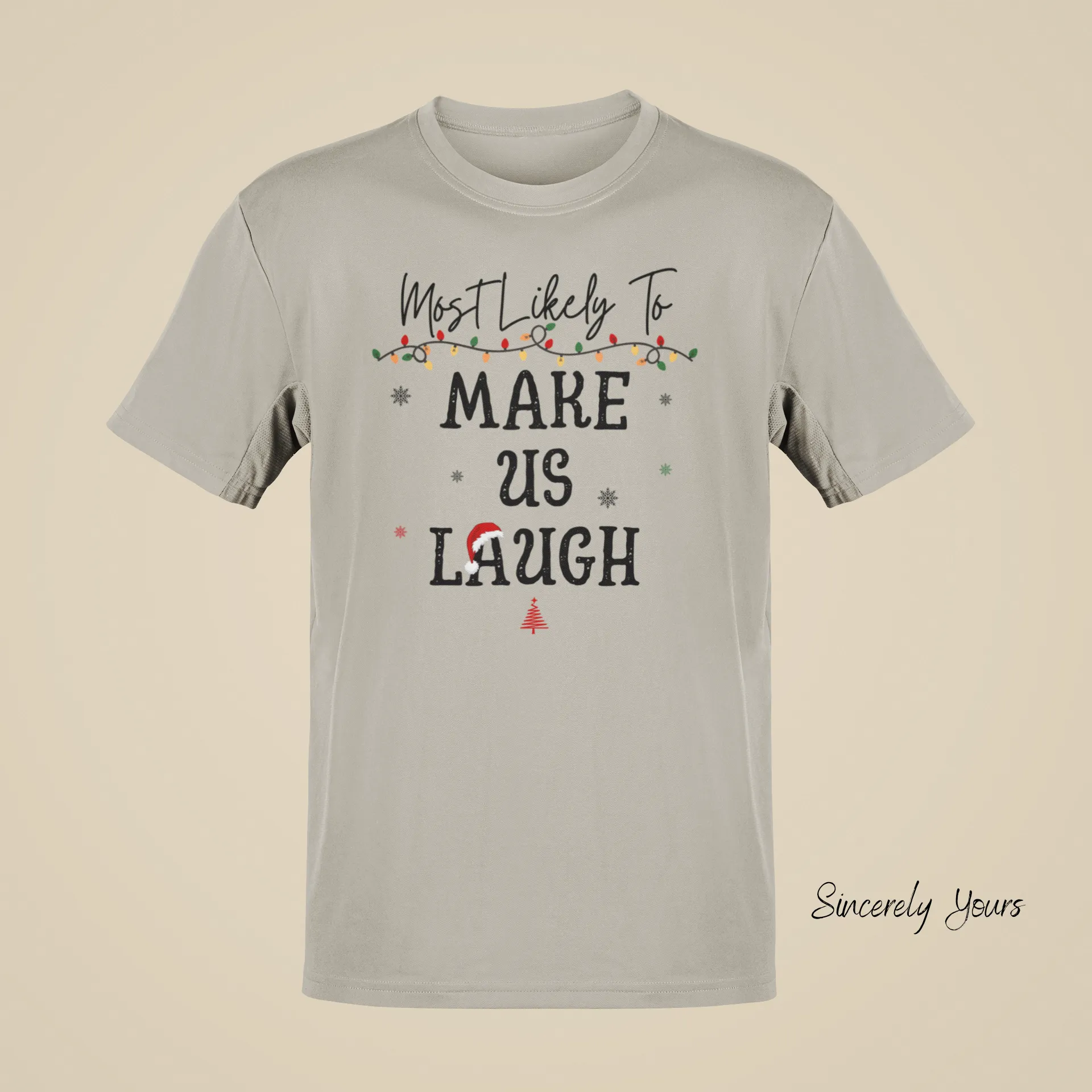Family Holiday / Christmas Funny Matching Custom - Most Likely To Unisex Shirts