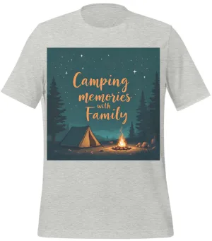 family vacation shirts: Camping Memories Design | Classic T-Shirt (Unisex)