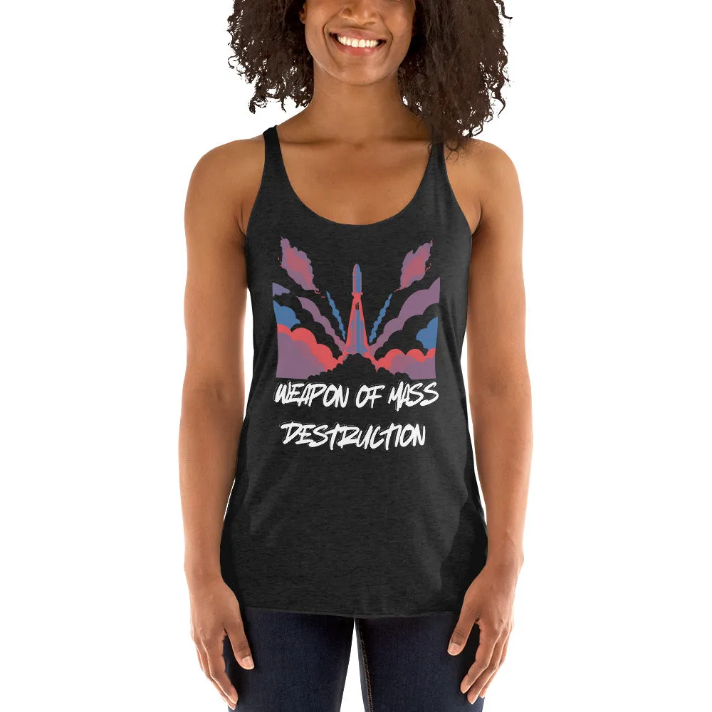 Farris Wheel Weapon of Mass Destruction Women's Racerback Tank