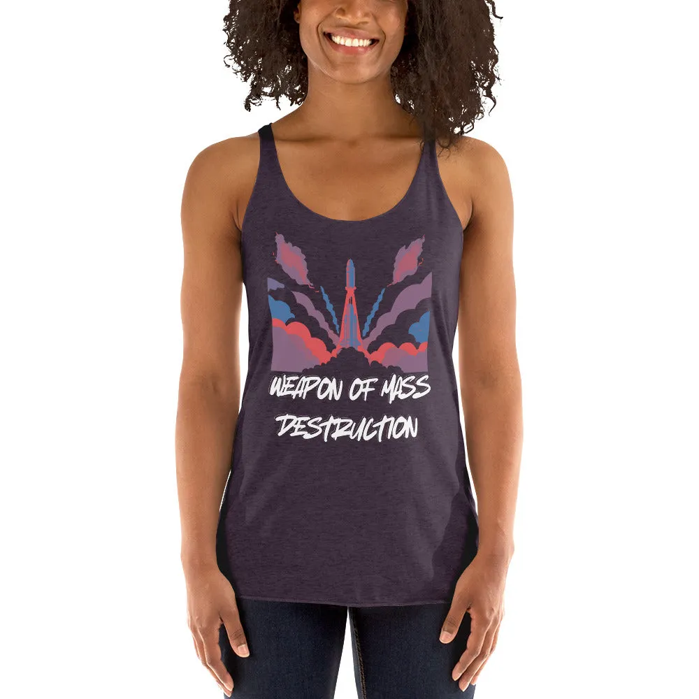 Farris Wheel Weapon of Mass Destruction Women's Racerback Tank