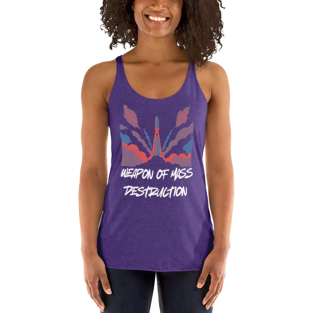 Farris Wheel Weapon of Mass Destruction Women's Racerback Tank