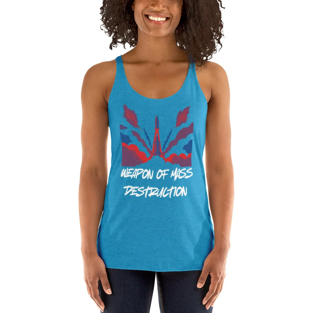 Farris Wheel Weapon of Mass Destruction Women's Racerback Tank