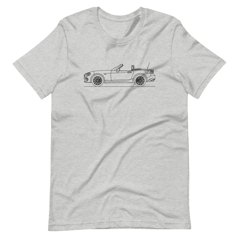 Fiat 124 Spider silhouette T-shirt