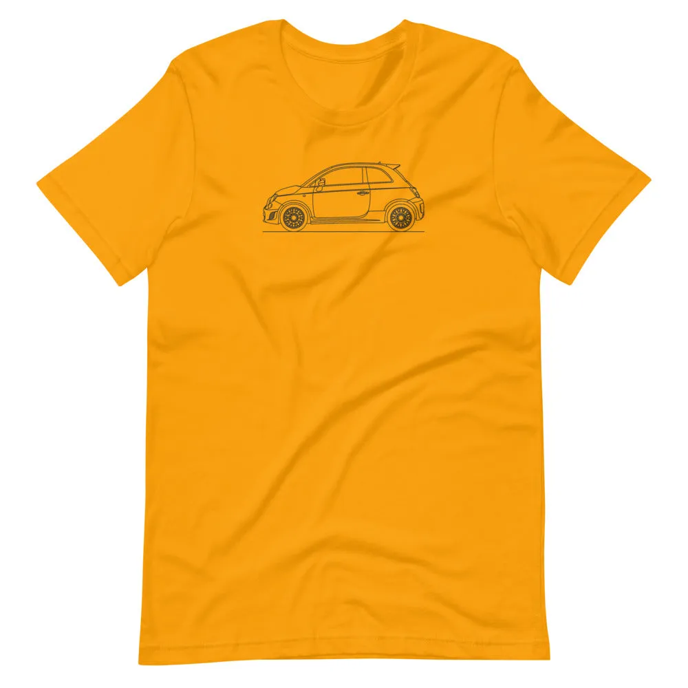 Fiat 500 Abarth silhouette T-shirt