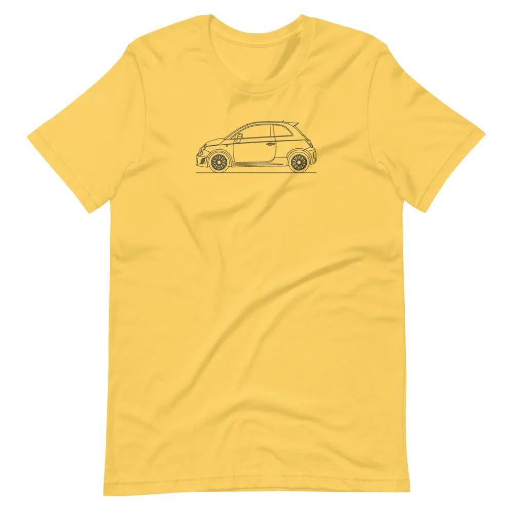 Fiat 500 Abarth silhouette T-shirt