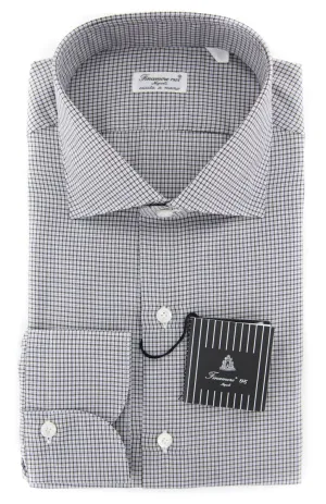 Finamore Napoli Brown Shirt - Slim