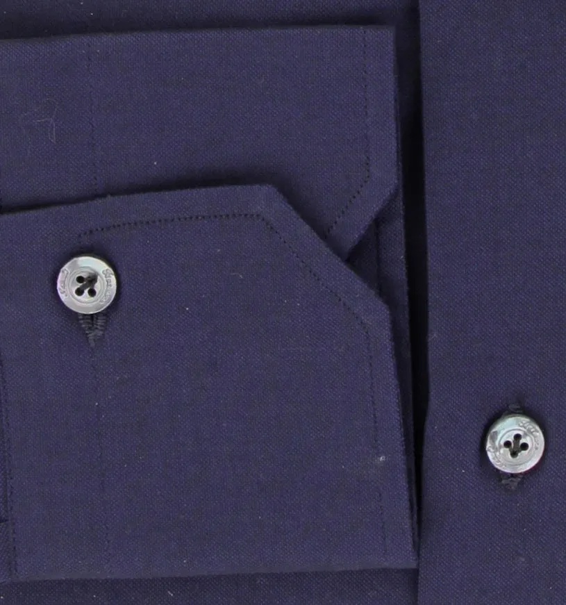 Finamore Napoli Dark Blue Shirt - Slim