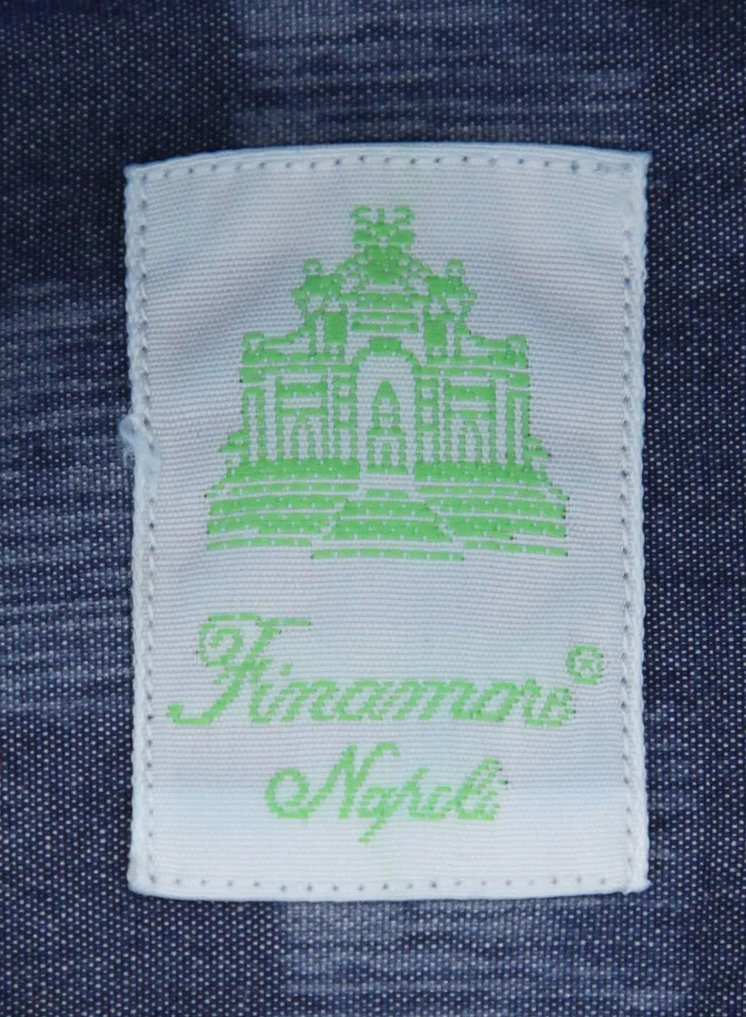 Finamore Napoli Navy Blue Shirt - Extra Slim