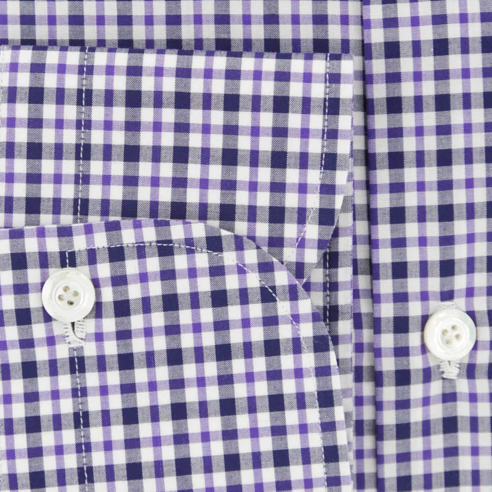 Finamore Napoli Purple Shirt - Slim