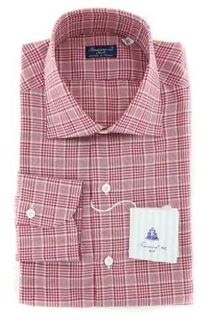 Finamore Napoli Red Shirt - Slim