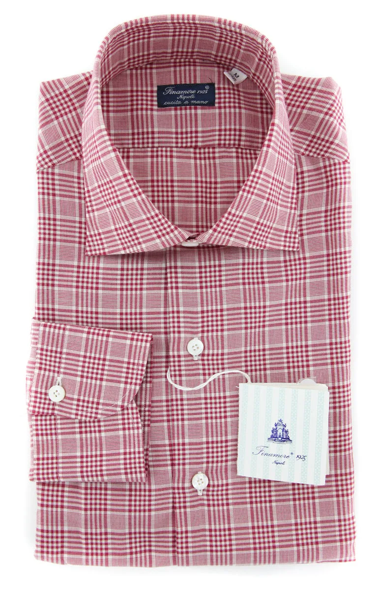 Finamore Napoli Red Shirt - Slim