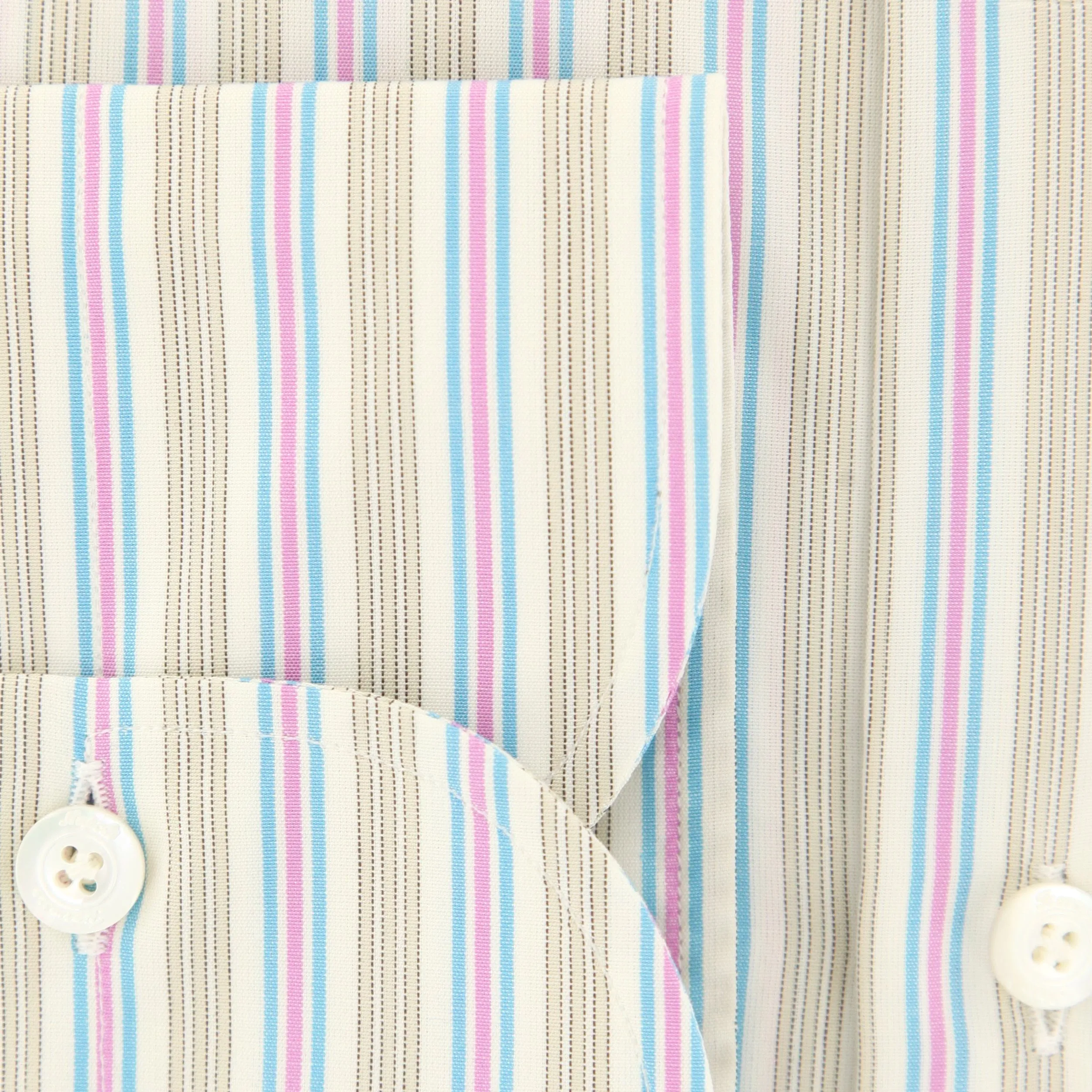 Finamore Napoli Turquoise Shirt - Slim