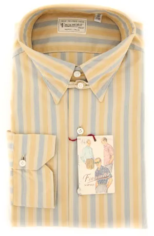 Finamore Napoli Yellow Shirt - Extra Slim