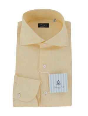 Finamore Napoli Yellow Shirt - Slim