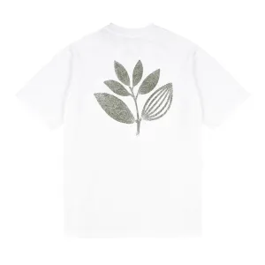 FINGERPRINT PLANT TEE WHITE