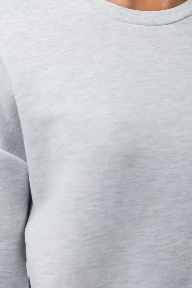 Fleece Crew Neck Grey