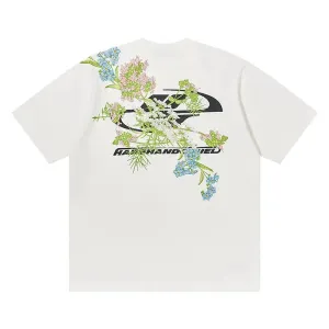 Floral Graphic Short-sleeved T-shirt