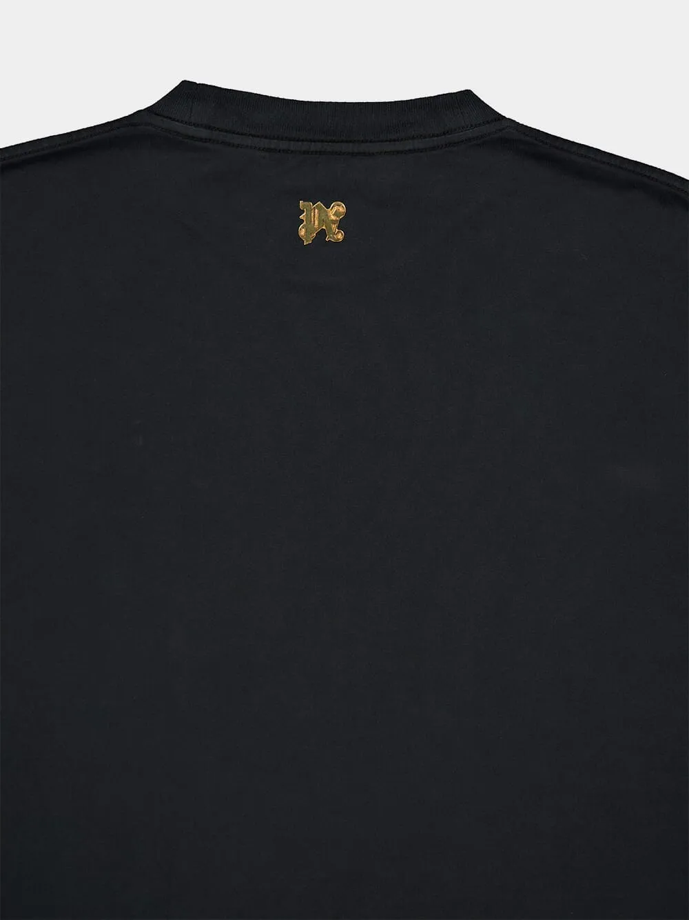 Foggy Logo-Print Black T-Shirt